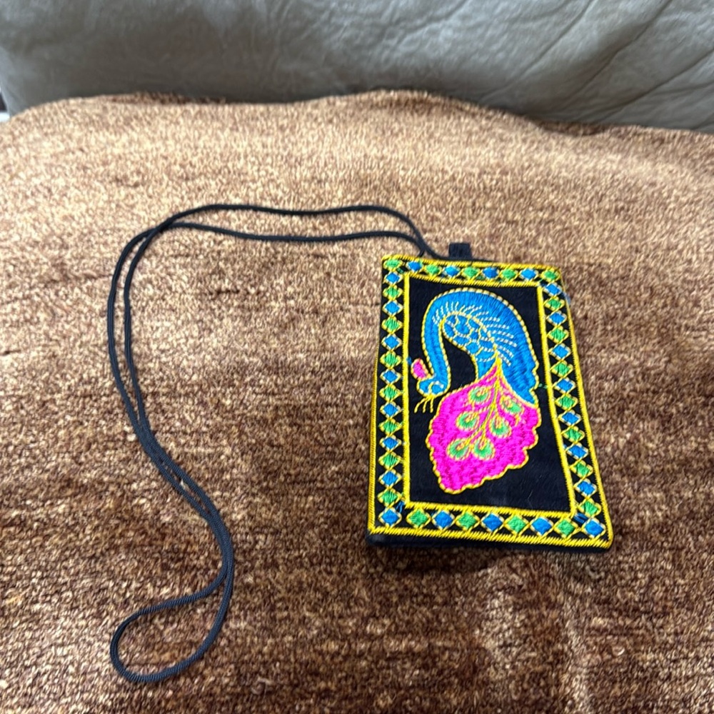 Traditional phone purse/Bag  Embroidery Hand Made